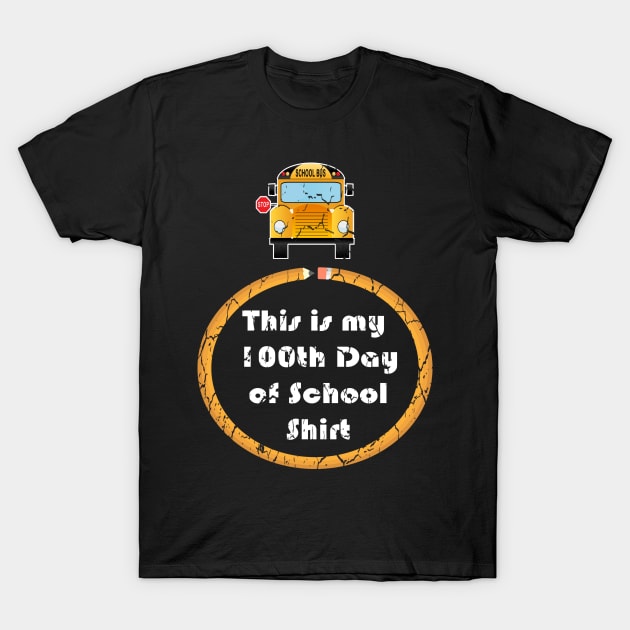 This is my 100th day of school shirt T-Shirt by familycuteycom